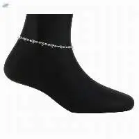 Indian Silver Tone Payal Anklet Pair Jewelry