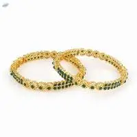 Indian Crystal Beads Bangles Set