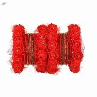 Indian Traditional Silk Thread Bangles Set