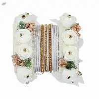 Indian Traditional Silk Thread Bangles Set