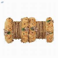 Indian Traditional Silk Thread Bangles Set
