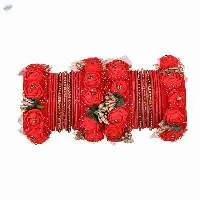 Indian Traditional Silk Thread Bangles Set