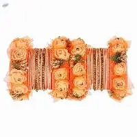 Indian Traditional Silk Thread Bangles Set
