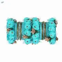 Indian Traditional Silk Thread Bangles Set
