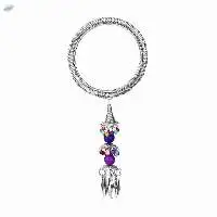 Antique Oxidized Beads Charm Bangles Set