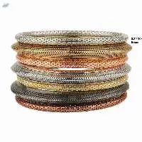 Antique Oxidized Bangles Set,