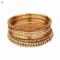 Antique Oxidized Bangles Set