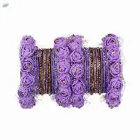 Indian Traditional Silk Thread Bangles Set
