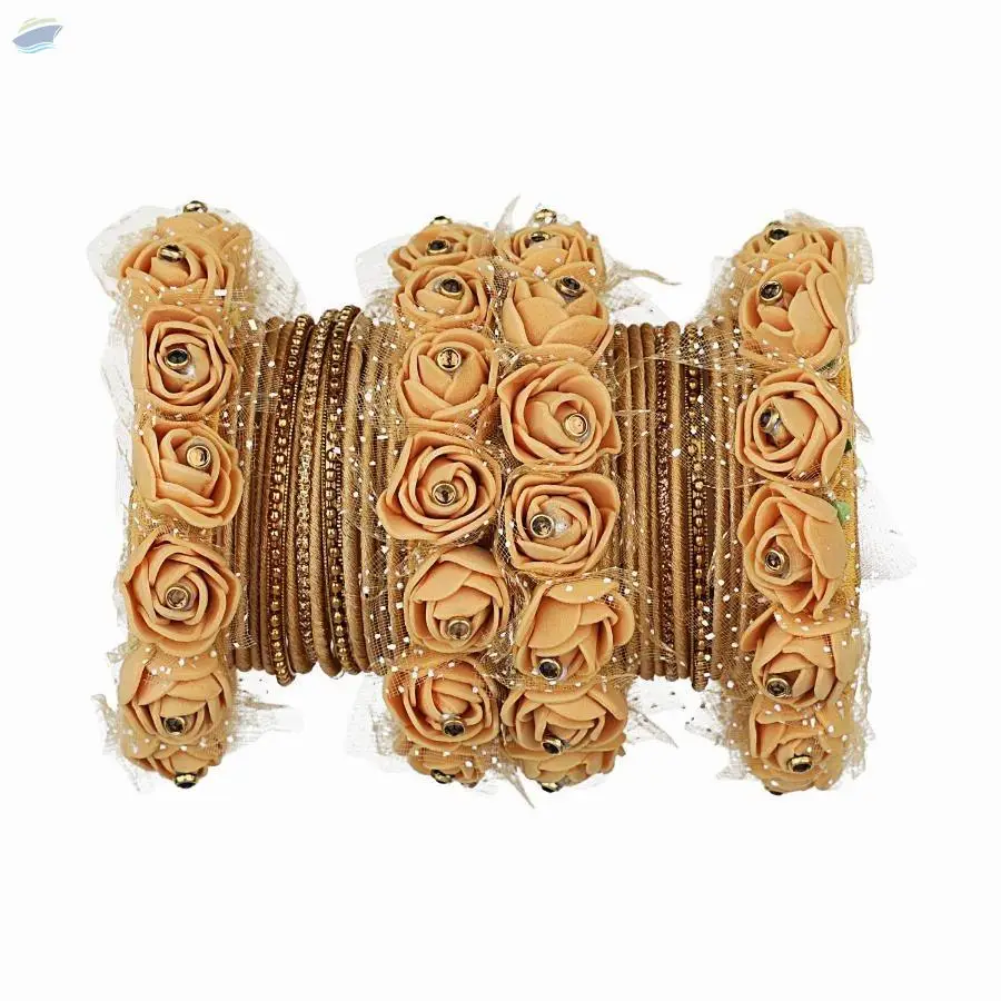 Indian Traditional Silk Thread Bangles Set