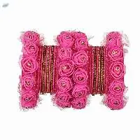 Indian Traditional Silk Thread Bangles Set