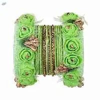 Indian Traditional Silk Thread Bangles Set