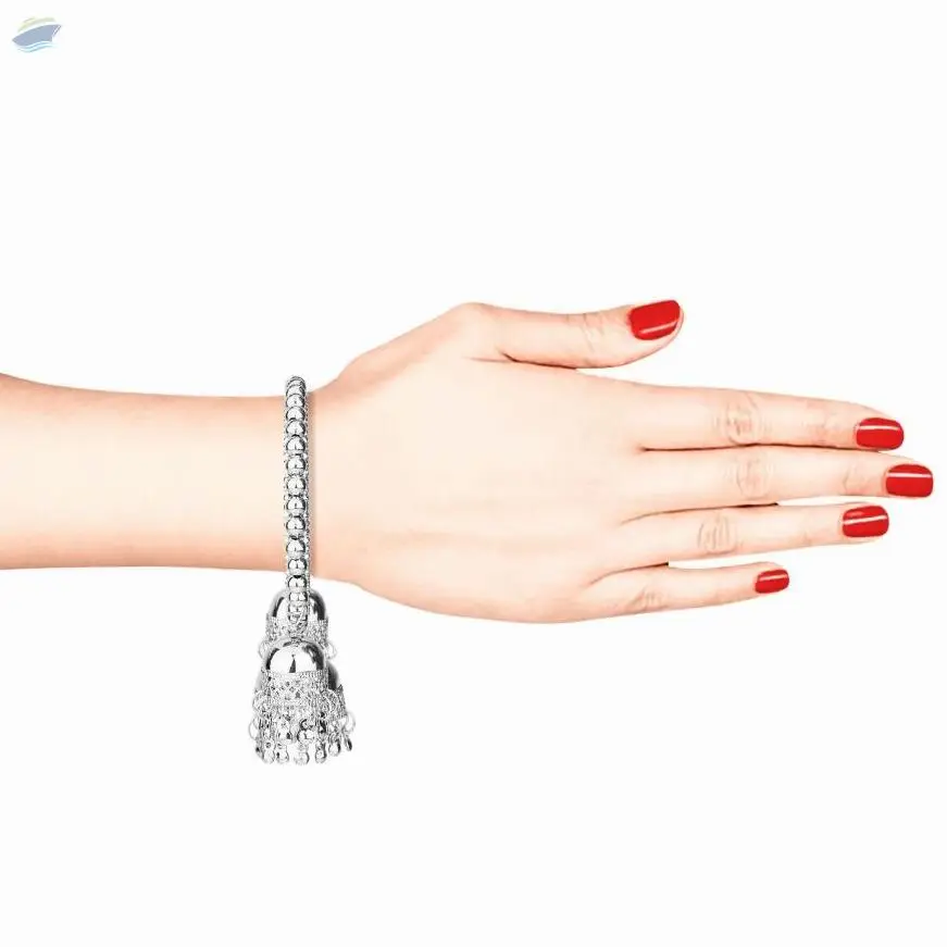 Antique Oxidized Jhumki Charm Bangles Set