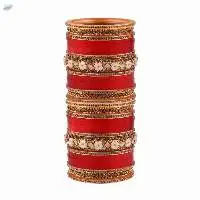 Indian Bridal Acrylic Chuda Bangles Set