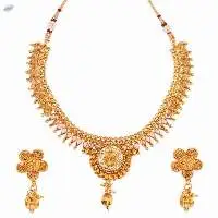 Choker Necklace Earrings Jewelry Set