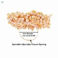 Pearl Beads Kundan Big Finger Ring Jewelry