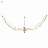 Maang Tikka Head Chain Bridal Jewelry