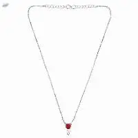 Zirconia CZ Pendant Chain Necklace Jewelry