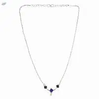 Zirconia CZ Pendant Chain Necklace Jewelry