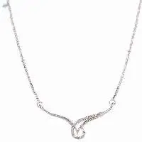 Zirconia CZ Pendant Chain Necklace Jewelry
