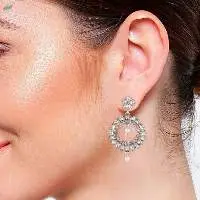 Rhinestone Boho Dangle Statement Earring Set