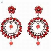 Rhinestone Boho Dangle Statement Earring Set