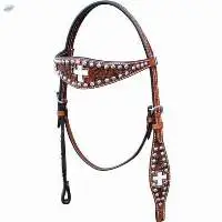 Horse Stainless Steel Fitting Headstall