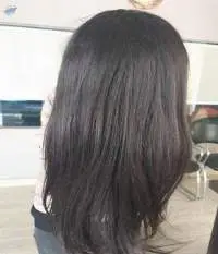 Straight Human Hair Front Lace Wig