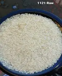 1121 White Raw Basmati Rice