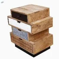 Wooden Bed Side Cabinet