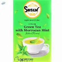Susen Pure Ceylon Green Tea with Moroccan Mint