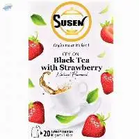 Susen Pure Ceylon Black Tea with Strawberry