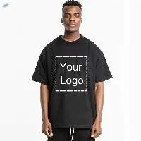Black Men Customized Print T-shirt