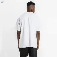 Plain Solid Color White Men T shirt