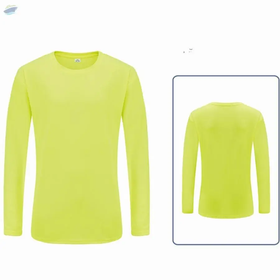 Fluorescent Yellow O-neck T-shirt