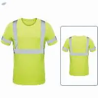 Reflective O-neck T-shirt