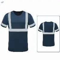 Reflective O-neck T-shirt 02109B