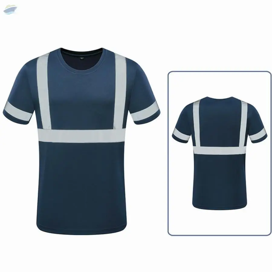 Reflective O-neck T-shirt 02109B