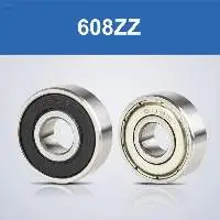Deep Groove Ball Bearing 608 2RS ZZ