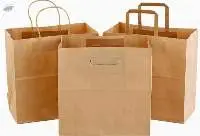 Kraft Paper Carrier Bags
