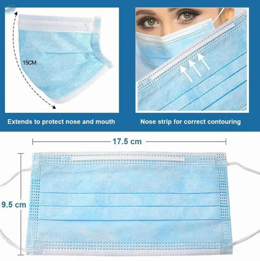 Protective Disposable Face Mask