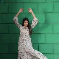 Botanical Bohemian Long Gown