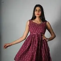 Cotton Printed Paplum Kurti