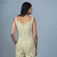 Printed Cotton Jumpsuit