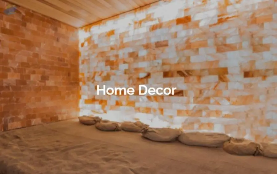 Jamal Industries Salt Home Decor