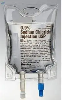 Chloride 0.9% IV Solution Flexible Bag 50 ml