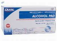 Alcohol Prep Pad Dukal 70% NonSterile