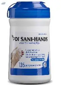 Hand Sanitizing Wipe Sani-Hands 135 Count