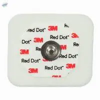 ECG Snap Electrode 3M Red Dot Foam Backing