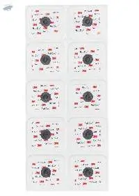ECG Snap Electrode 3M Red Dot Radiolucent