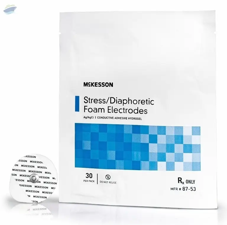ECG Snap Electrode McKesson Stress Testing